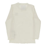 Dou Dou Shirt tinta unita con Logo Bianco per Bambina DX8A40 BIANCO DOU DOU 