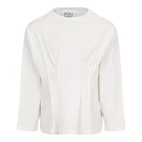 Dou Dou Shirt tinta unita con Logo Bianco per Bambina DX8A50 BIANCO DOU DOU 