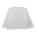 Dou Dou Shirt Girocollo tinta unita con Logo Bianco per Bambino DX8P30 BIANCO DOU DOU 