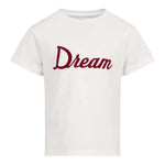 Dou Dou T-Shirt Girocollo tinta unita con Stampa Bianco per Bambina DX8P41 BIANCO DOU DOU 
