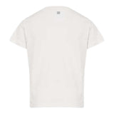 Dou Dou T-Shirt Girocollo tinta unita con Stampa Bianco per Bambina DX8P41 BIANCO DOU DOU 
