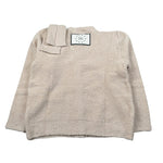 Dou Dou Cardigan tinta unita Beige per Bambina DX9A20X BEIGE DOU DOU 