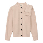 Dou Dou Cardigan tinta unita Beige per Bambina DX9A20XX BEIGE DOU DOU 