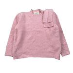 Dou Dou Maglia Girocollo tinta unita Rosa per Bambina DX9A60 ROSA DOU DOU 