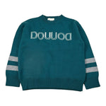 Dou Dou Maglia tinta unita con Stampa Verde per Bambina DX9P30 VERDE DOU DOU 