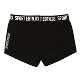 Dsquared2 Culotte tinta unita con Logo Nero per Bambina DQ0039 NERO DSQUARED2 