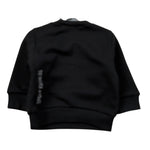 Dsquared2 Felpa tinta unita con Logo Nero per Neonato DQ0302 NERO DSQUARED2 
