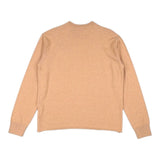 Dsquared2 Maglia Girocollo tinta unita con Stampa Cammello per Bambino DQ2602 CAMMELLO DSQUARED2 