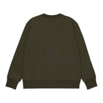 Dsquared2 Felpa Chiusa Girocollo tinta unita con Logo Verde per Bambino DQ2739X VERDE DSQUARED2 