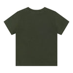 Dsquared2 T-Shirt Girocollo tinta unita con Logo Verde per Neonato DQ2853N VERDE DSQUARED2 