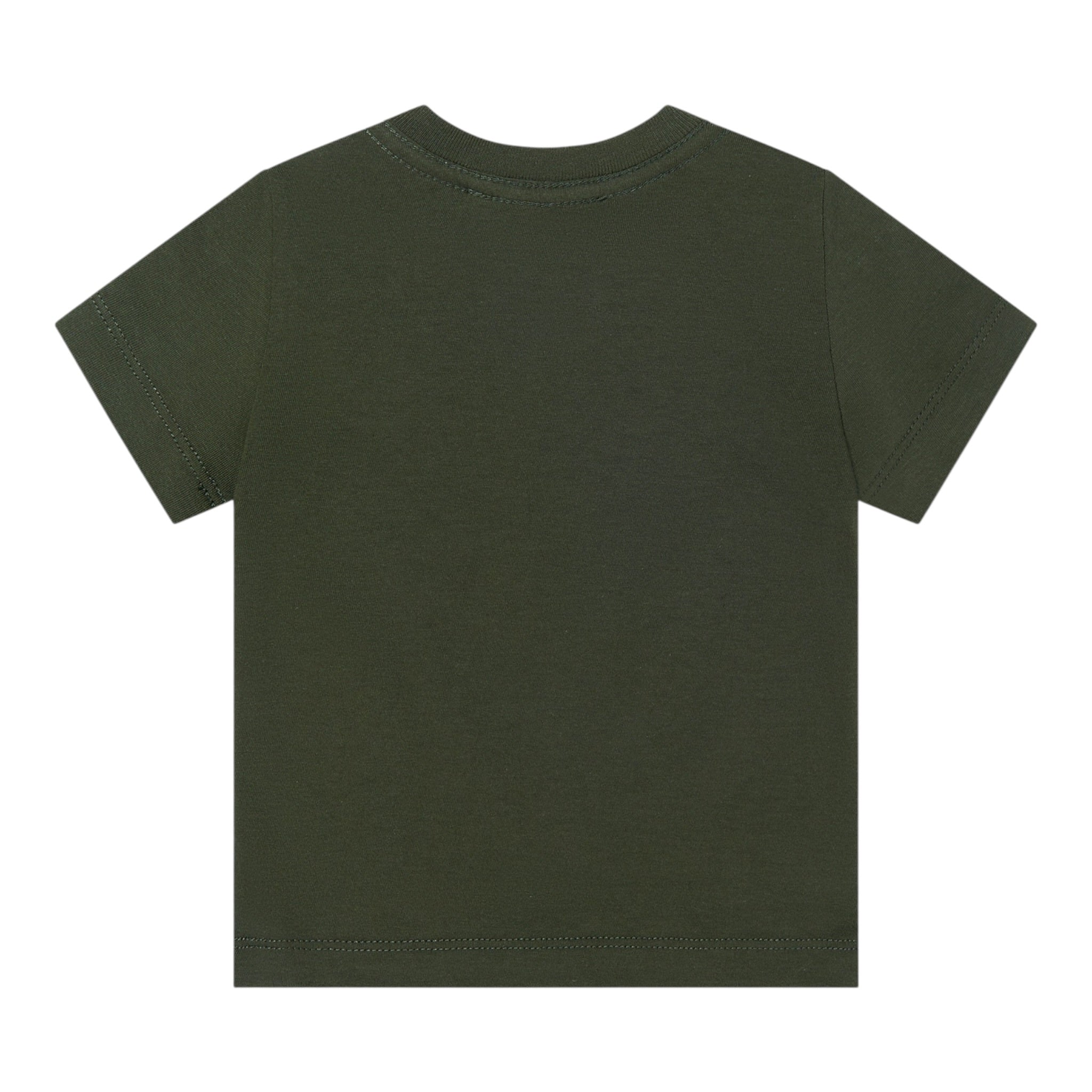 Dsquared2 T-Shirt Girocollo tinta unita con Logo Verde per Neonato DQ2853N VERDE DSQUARED2 