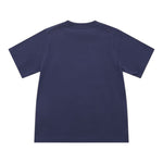 Dsquared2 T-Shirt Girocollo tinta unita con Logo Blu per Bambino DQ2982 BLU DSQUARED2 