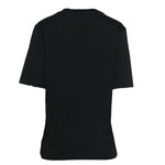 Dsquared2 T-Shirt Girocollo tinta unita con Logo Nero per Bambino DQ2988X NERO DSQUARED2 