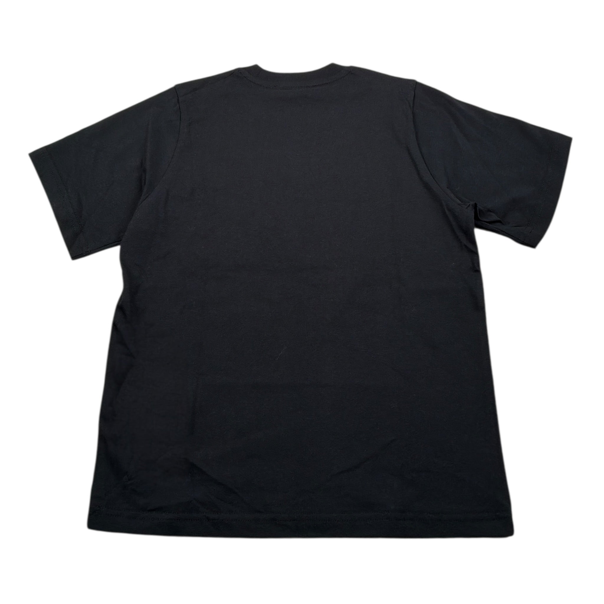 Dsquared2 T-Shirt Girocollo tinta unita con Taschino Nero per Bambino DQ3127 NERO DSQUARED2 