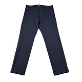 Dsquared2 Pantalone tinta unita con Tasche A Filo Blu per Bambino DQ417 BLU DSQUARED2 