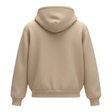 Duepuntozero Felpa tinta unita con Cappuccio Beige per Neonato FLB19P BEIGE DUEPUNTOZERO 