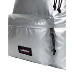 Eastpak Zaino tinta unita con Logo Argento per Bambino EK0A5BG4P ARGENTO EASTPAK 