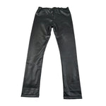 Ebita Leggins In Ecopelle tinta unita Nero per Bambina 243092 NERO EBITA 