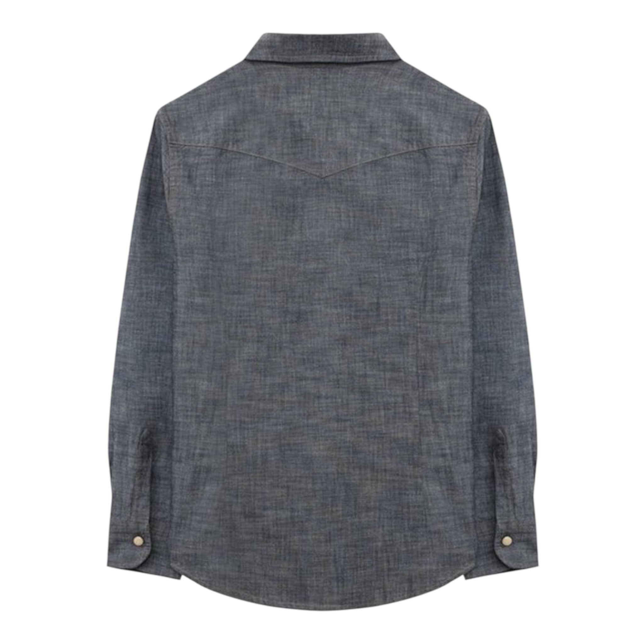 Eleventy Camicia tinta unita In Denim Azzurro per Neonato ES5P40 AZZURRO ELEVENTY 