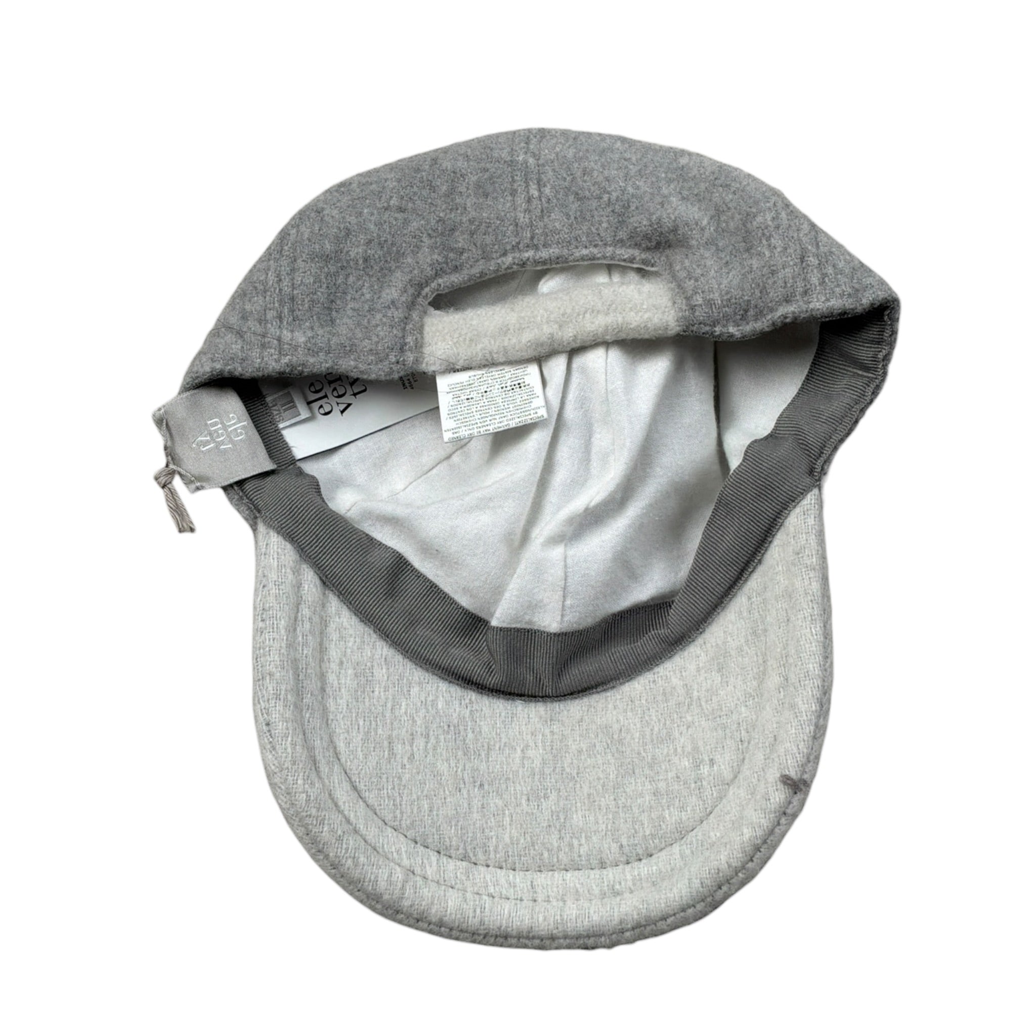 Eleventy Berretto tinta unita con Logo Grigio per Bambino ET0P17 GRIGIO ELEVENTY 
