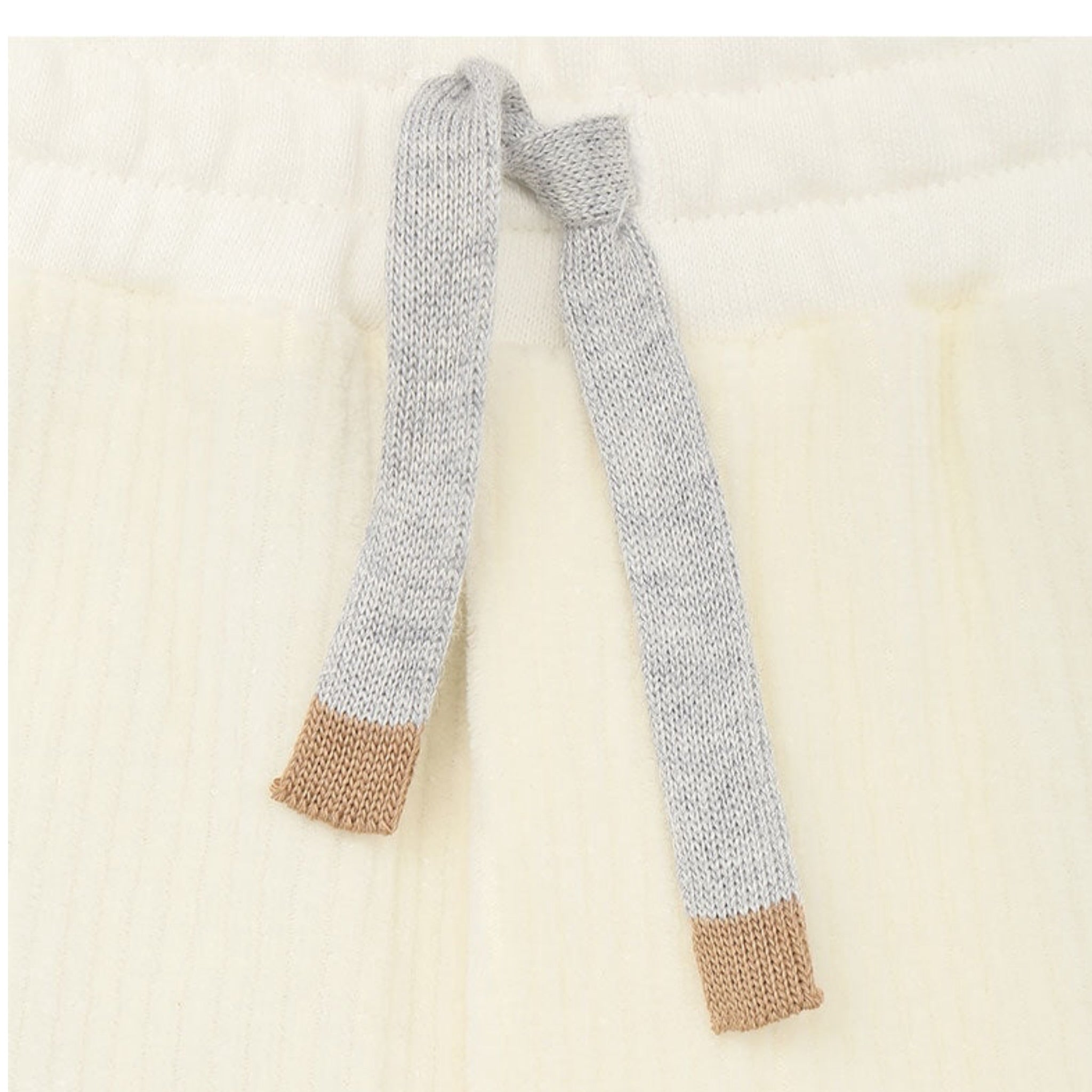 Eleventy Pantalone tinta unita con Elastico In Vita Panna per Bambino EV6Q10 PANNA ELEVENTY 