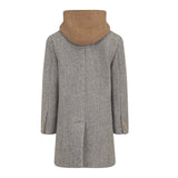 Eleventy Cappotto Bicolore con Felpa Integrata Grigio per Bambino EX2P10 GRIGIO ELEVENTY 