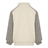 Eleventy Felpa Modello Teddy Bicolore con Zip Grigio/Panna per Bambino EX2P27 GRIGIO/PANNA ELEVENTY 