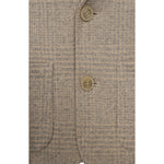 Eleventy Giacca tinta unita con Finta Felpa Beige per Bambino EX2Q24 BEIGE ELEVENTY 