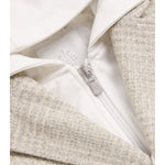 Eleventy Giacca tinta unita con Finta Felpa Beige per Bambino EX2Q24X BEIGE ELEVENTY 