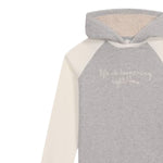 Eleventy Felpa Bicolore con Cappuccio Bianco/Grigio per Bambino EX4P30X BIANO/GRIGIO ELEVENTY 