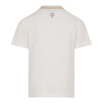 Eleventy T-Shirt Bicolore con Stampa Bianco per Bambino EX8P31 BIANCO ELEVENTY 