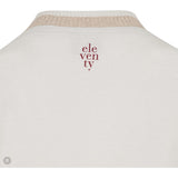 Eleventy T-Shirt Bicolore con Stampa Bianco per Bambino EX8P31X BIANCO ELEVENTY 
