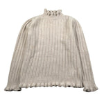 Eleventy Maglia Mezzo Collo tinta unita Beige per Bambina EX9A00 BEIGE ELEVENTY 
