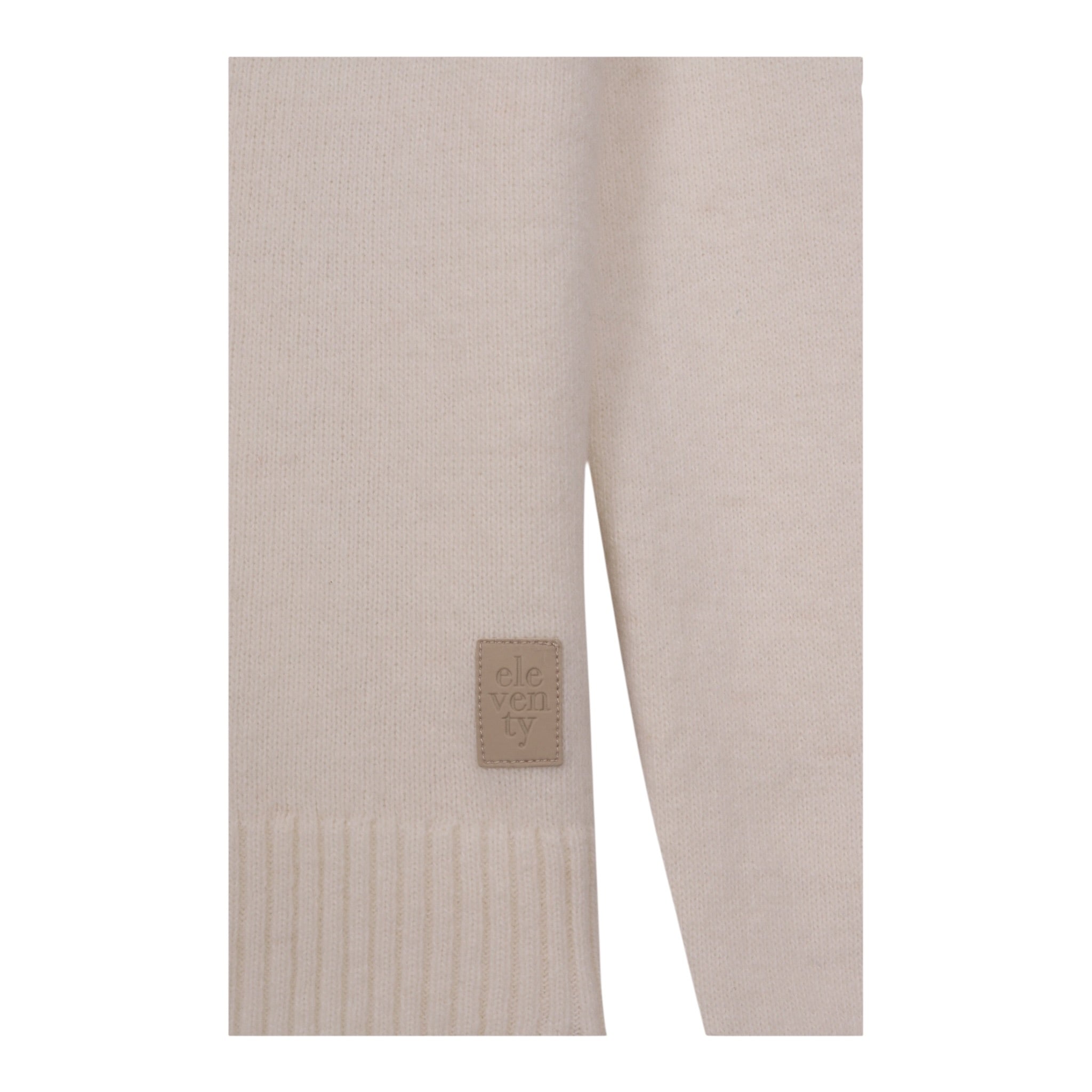 Eleventy Maglia tinta unita con Cappuccio Panna per Bambino EX9P30X PANNA ELEVENTY 