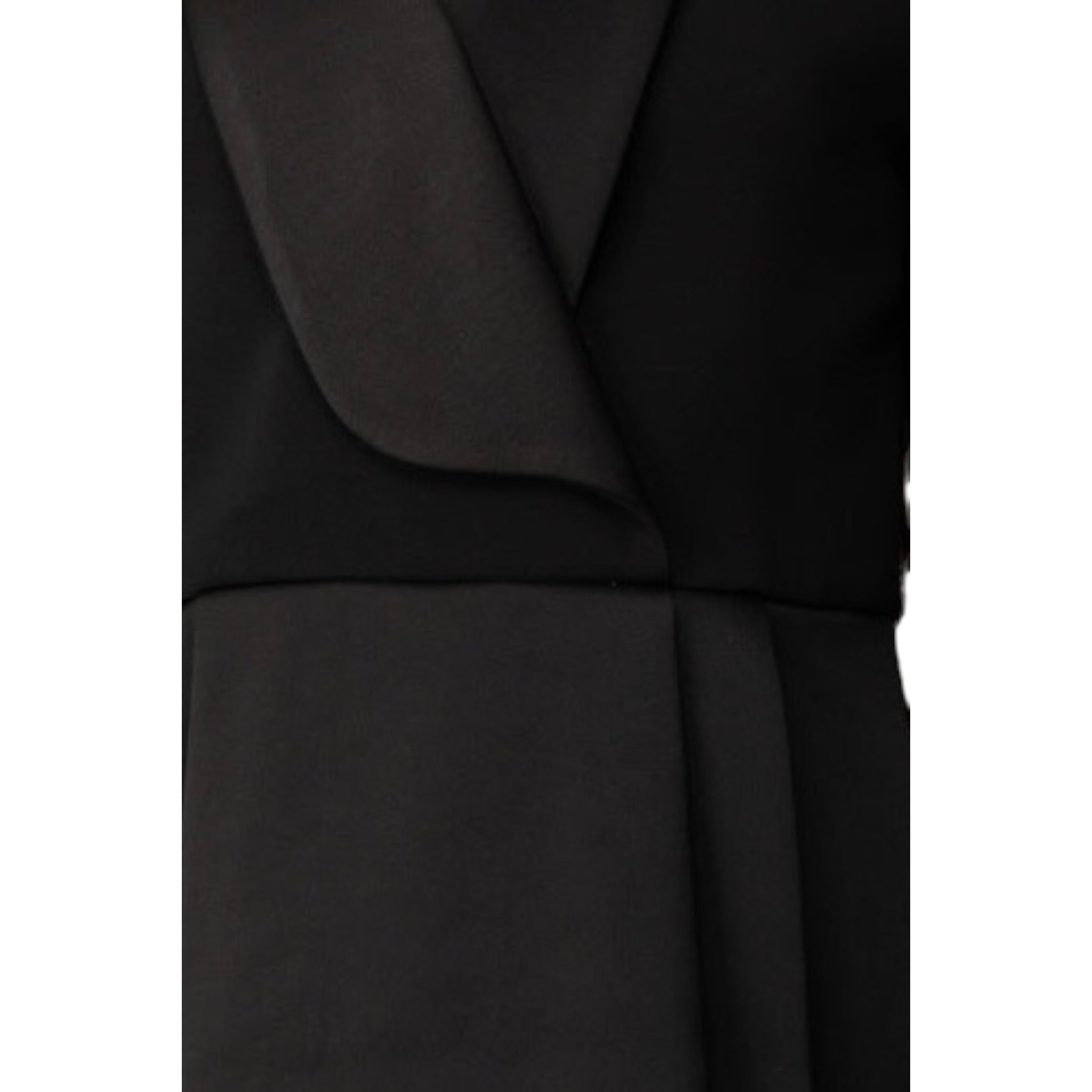 Elisabetta Franchi Abito tinta unita Manica Lunga Nero per Bambina EFAB645 NERO ELISABETTA FRANCHI 
