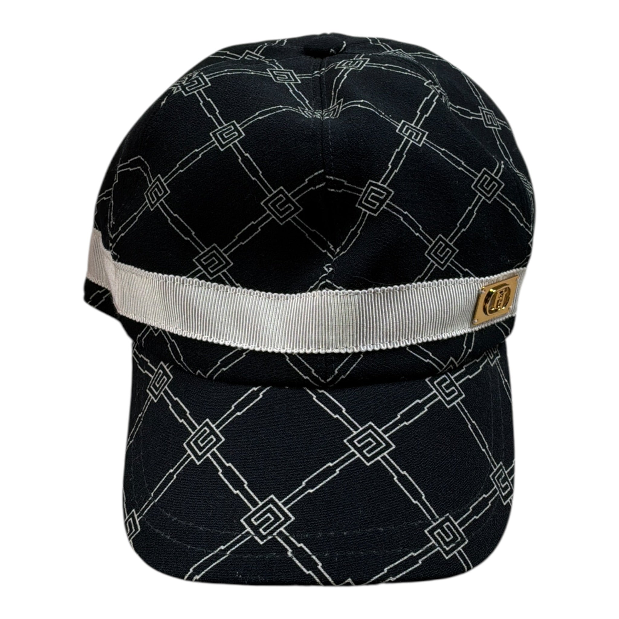 Elisabetta Franchi Cappello tinta unita con Visiera E Stampa Nero per Bambina EFCP26 NERO ELISABETTA FRANCHI 