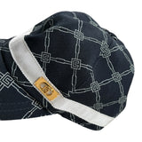 Elisabetta Franchi Cappello tinta unita con Visiera E Stampa Nero per Bambina EFCP26 NERO ELISABETTA FRANCHI 
