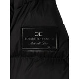 Elisabetta Franchi Giubbino tinta unita con Logo Nero per Bambina EFGB131 NERO ELISABETTA FRANCHI 