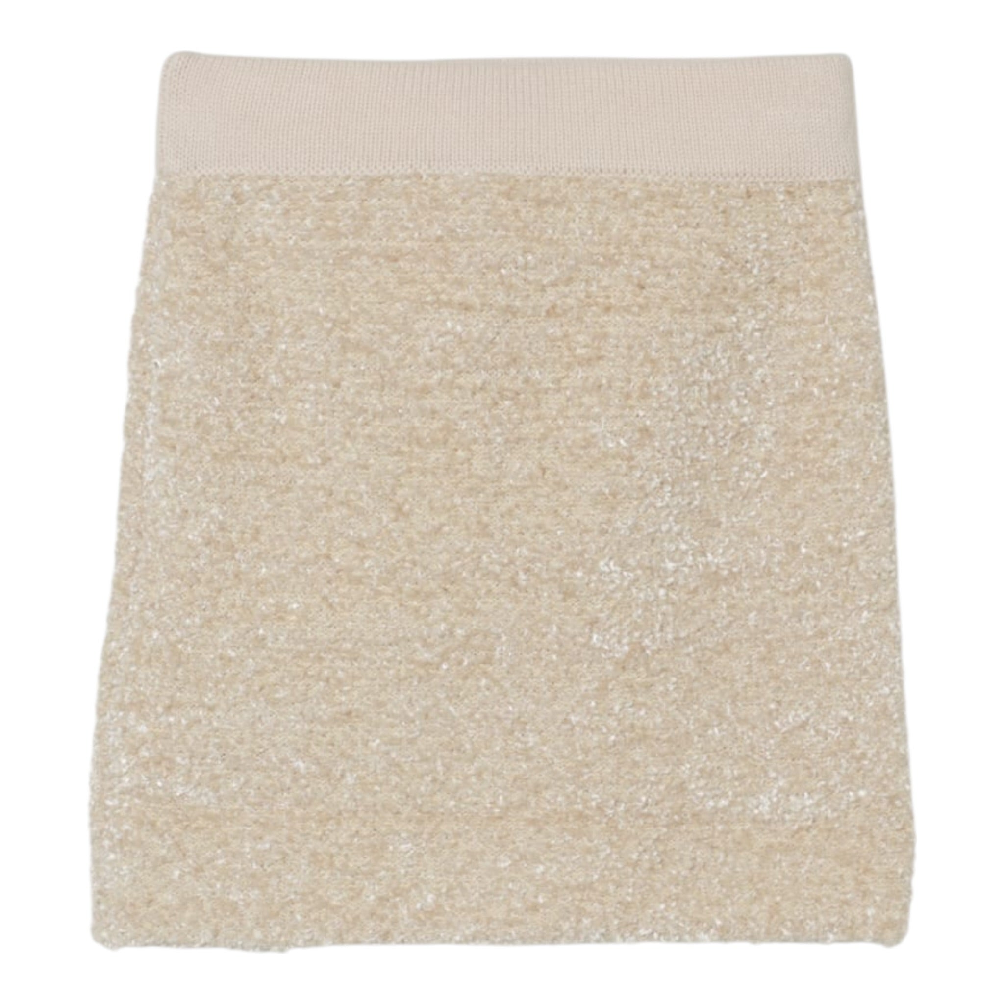 Elisabetta Franchi Gonna tinta unita con Elastico In Vita Beige per Bambina EFGO195 BEIGE ELISABETTA FRANCHI 
