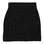 Elisabetta Franchi Gonna tinta unita con Elastico In Vita Nero per Bambina EFGO195 NERO ELISABETTA FRANCHI 