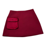 Elisabetta Franchi Gonna tinta unita con Tascone Bordeaux per Bambina EFGO200X BORDEAUX ELISABETTA FRANCHI 