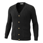 Elisabetta Franchi Cardigan tinta unita con Bottoni Nero per Bambina EFMA172 NERO ELISABETTA FRANCHI 