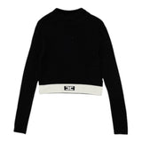 Elisabetta Franchi Maglia Mezzo Collo tinta unita Nero per Bambina EFMA173XX NERO ELISABETTA FRANCHI 