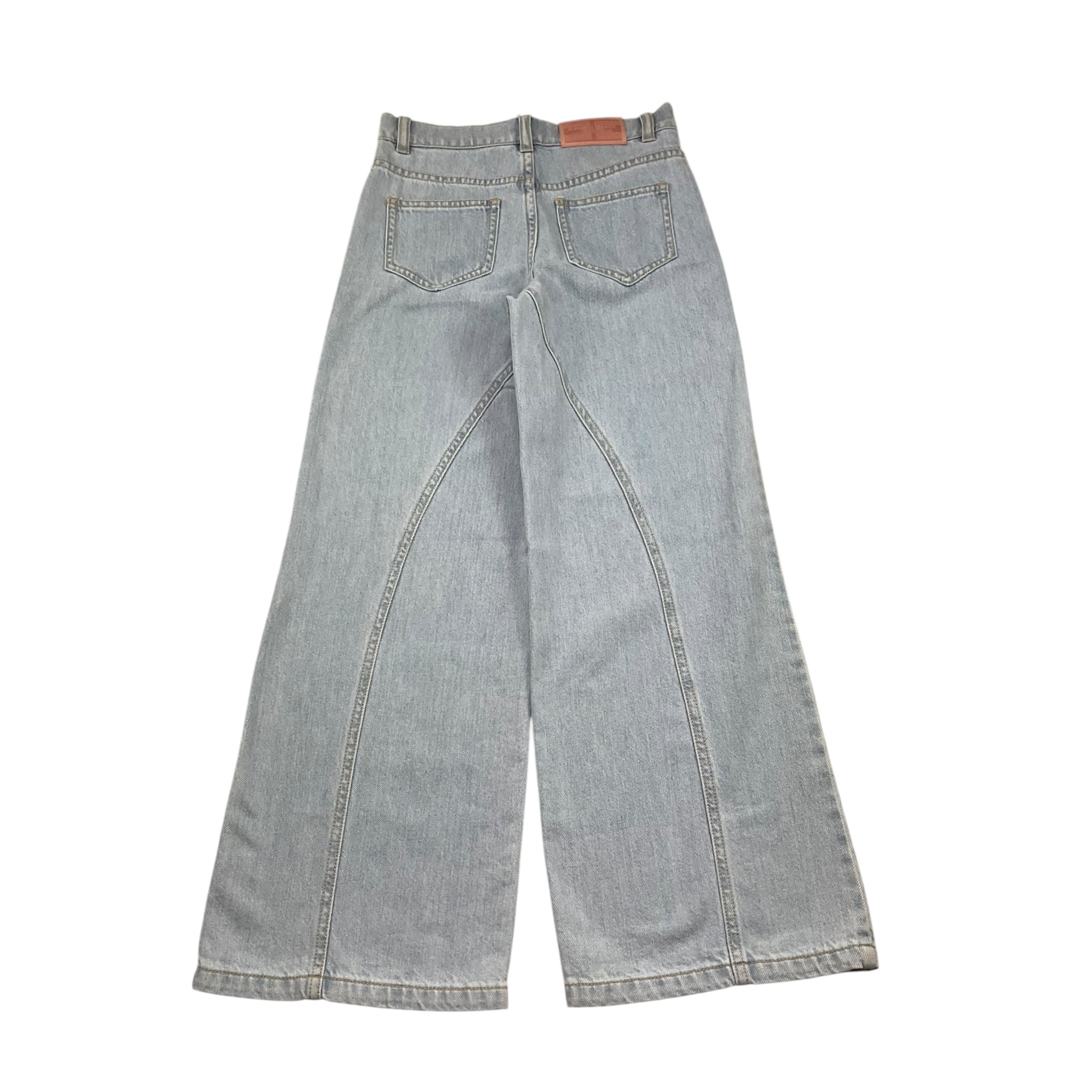 Elisabetta Franchi Jeans tinta unita Azzurro per Bambina EFPA280 AZZURRO ELISABETTA FRANCHI 
