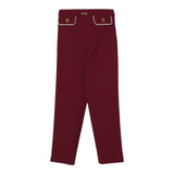 Elisabetta Franchi Pantalone tinta unita con Elastico In Vita Bordeaux per Bambina EFPA302X BORDEAUX ELISABETTA FRANCHI 
