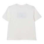 Elisabetta Franchi T-Shirt Girocollo tinta unita con Stampa Bianco per Bambina EFTS245 BIANCO ELISABETTA FRANCHI 