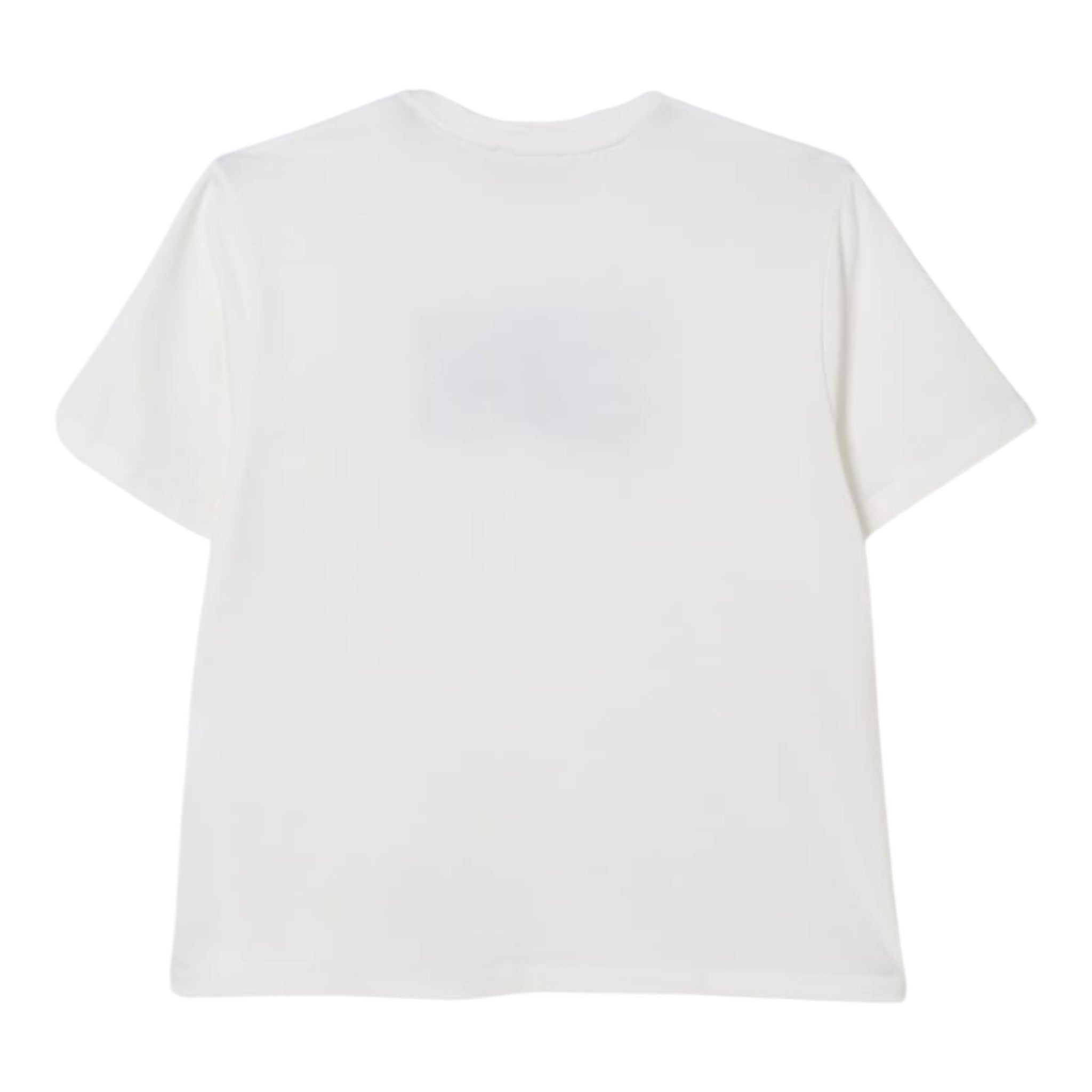 Elisabetta Franchi T-Shirt Girocollo tinta unita con Stampa Bianco per Bambina EFTS245 BIANCO ELISABETTA FRANCHI 
