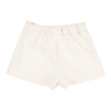 Elisabetta Franchi Short tinta unita con Elastico In Vita Crema per Bambina EGBE025 CREMA ELISABETTA FRANCHI 