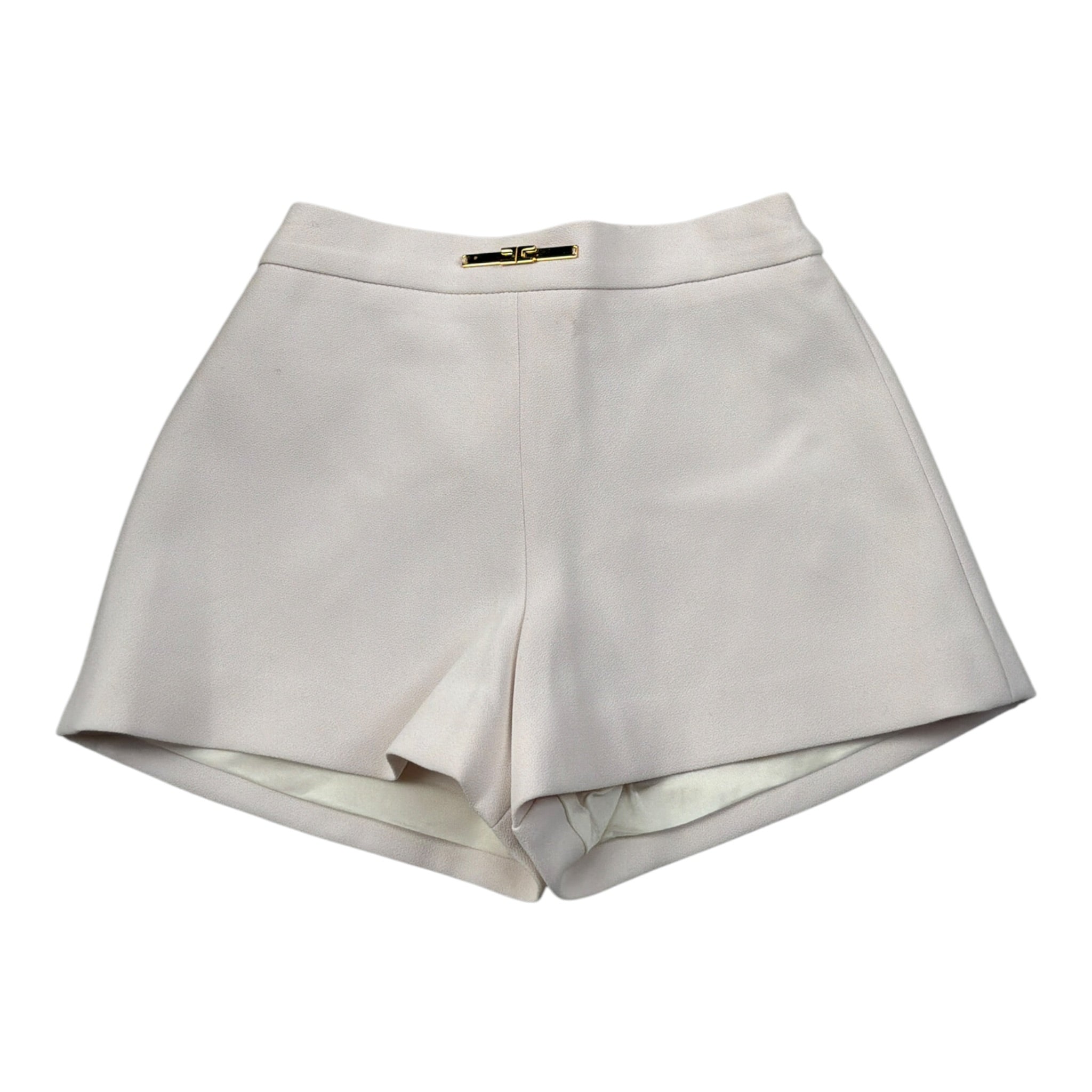 Elisabetta Franchi Short tinta unita con Elastico In Vita Panna per Bambina EGBE025X PANNA ELISABETTA FRANCHI 