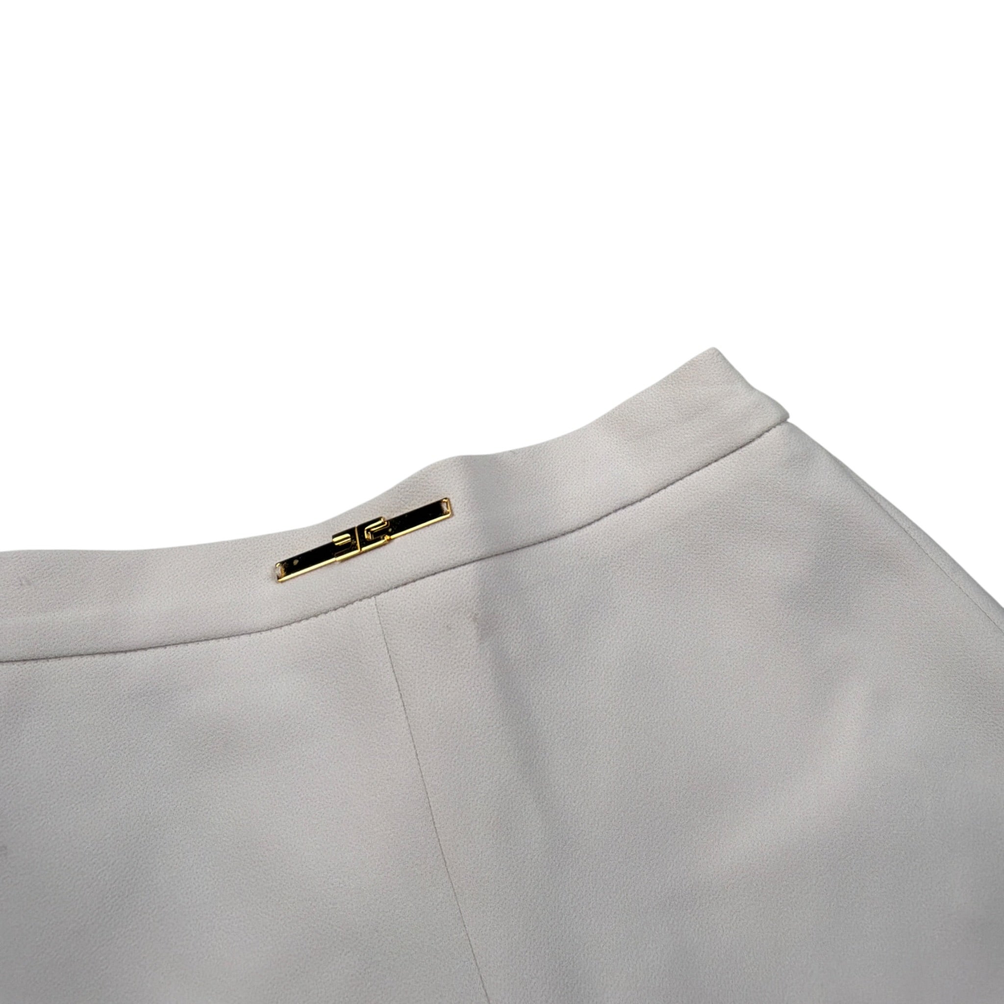 Elisabetta Franchi Short tinta unita con Elastico In Vita Panna per Bambina EGBE025X PANNA ELISABETTA FRANCHI 